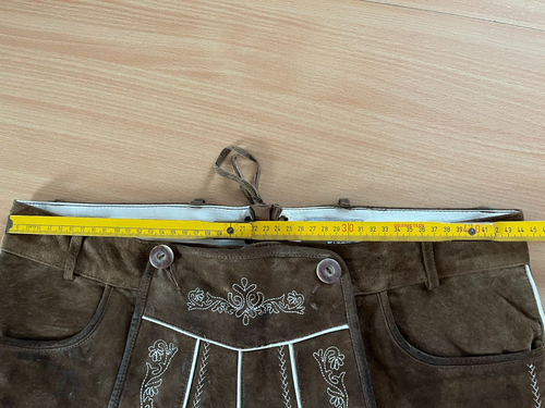 Waldschütz Lederhose Oktoberfest Größe 48 - Bild 10 von 12