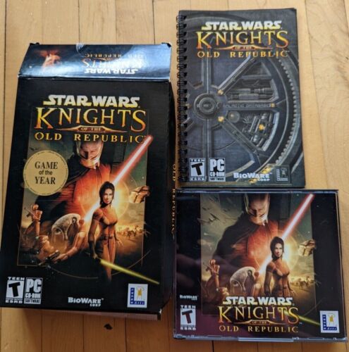 Star Wars: Knights Of The Old Republic (PC, 2003) Game Of The Year Edition - Afbeelding 1 van 7