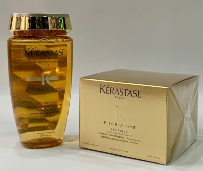Elixir Ultime : Bain Elixir Ultime 250ML + Masque Elixir 200ML Kerastase