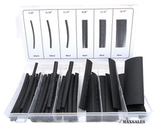42 Pc Heat Shrink Tubing Assortment 3:1 Ratio Waterproof Electrical Wire