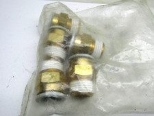 (Pack of 5) SMC KQ2H16-04AS Adapter Fitting 16mm Push to Connect to 1/2" NPT