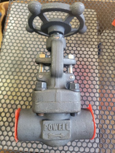 Powell GL08SA58GB Steel Socket Weld 3/4 inch Globe Valve 800 - Picture 2 of 5