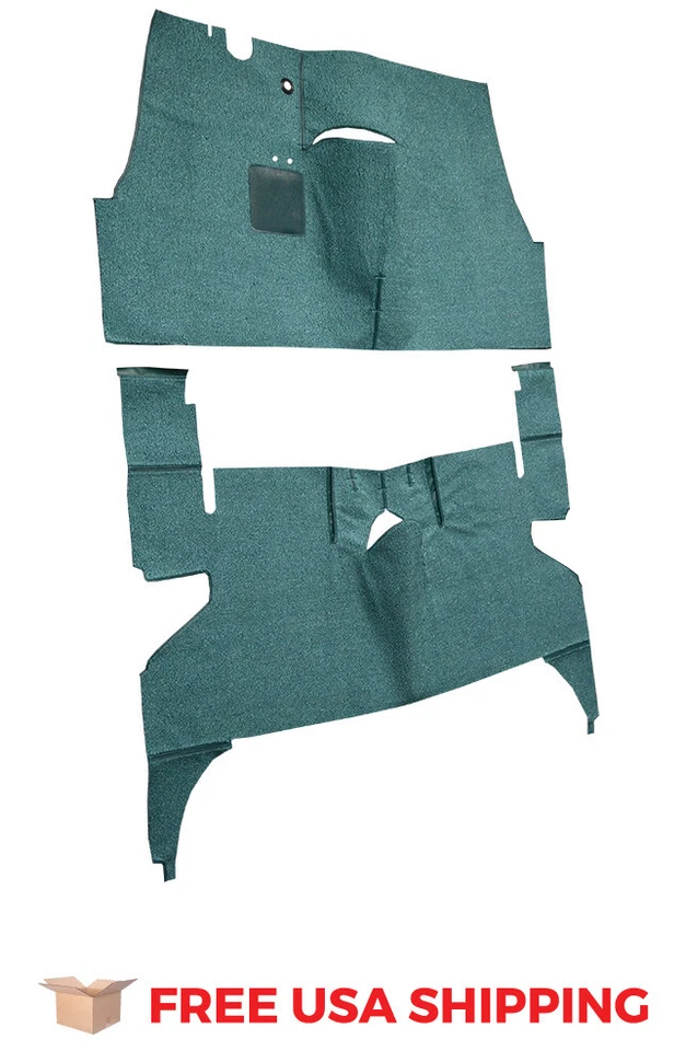 ACC FITS 1955-1956 Oldsmobile 88 Holiday 4DR Hardtop Loop Carpet Foto 2 de 3