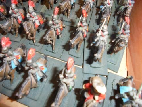 renaissance 47 knights cavalry Miniatures metal figures - Picture 3 of 6