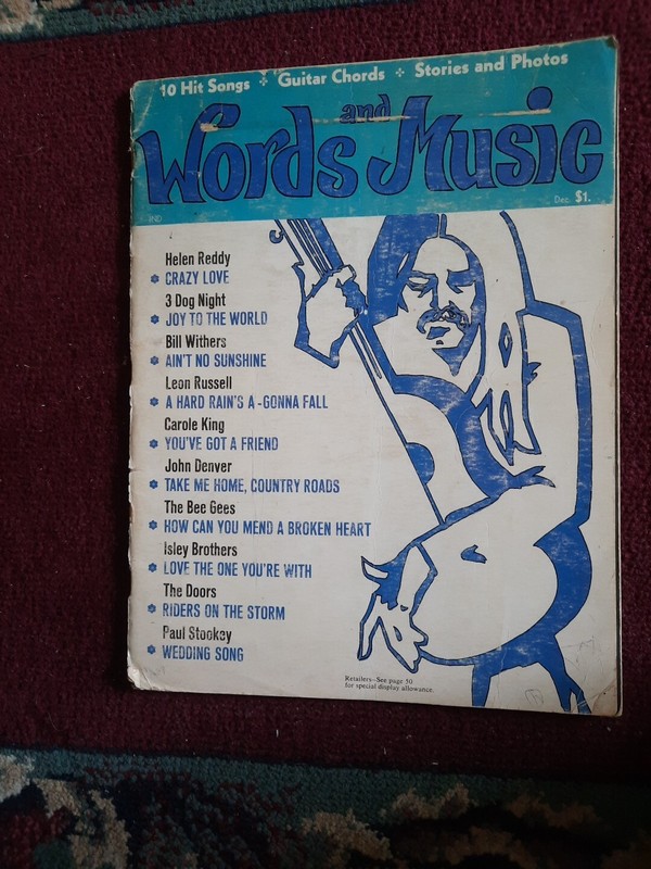 Words & Music Vol. #1, 1971