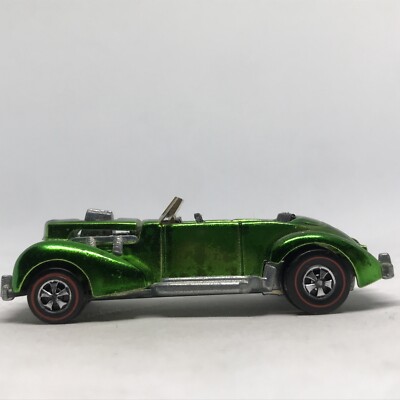 昭和レトロ　コレクションNational AUTO REVERSE Hot Wheels Redline Seasider Car 1969 Green Made In Hong Kong