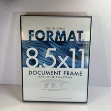 2 Pack! MCS Format Document Frames, Black, 8.5 x 11 in
