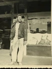Vintage Liquor Store Photo Blue Collar Worker Burgermeister Budweiser Neon Sign
