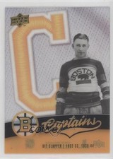 2023-24 Upper Deck Boston Bruins Centennial Captains Acetate Dit Clapper HOF 2vh