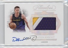 2024-25 Panini Flawless Horizontal 13/25 Dalton Knecht #HPA-DKL Patch Auto 3d3