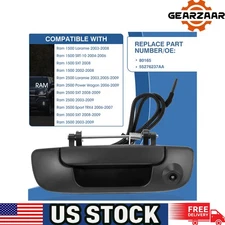 55276237AA Tailgate Handle Backup Camera For Dodge Ram 2002-2008 1500 2500 US*