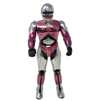 1990 Soma Sonic Man Robo Cop Knock Off Electronic Action Figure Works!