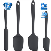 Silikon Spatel 4Er Set HitzebestäNdig Nahtlos FüR Kochen Backen