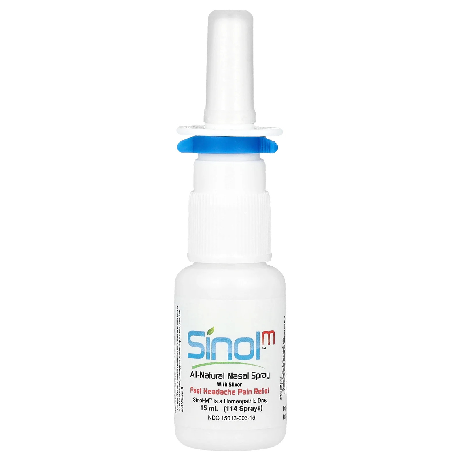 Sinol SinolM All-Natural Назальный спрей Быстрое облегчение головной боли 15 мл All-Natural