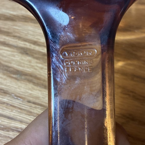 Sartén Corning Vision Ware ámbar 7" con fondo de gofre Francia (6A) - Imagen 2 de 6