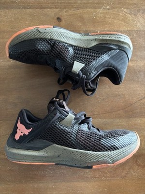 Size 8.5 - Under Armour Project Rock BSR 2 Black Tent for  display picture 1