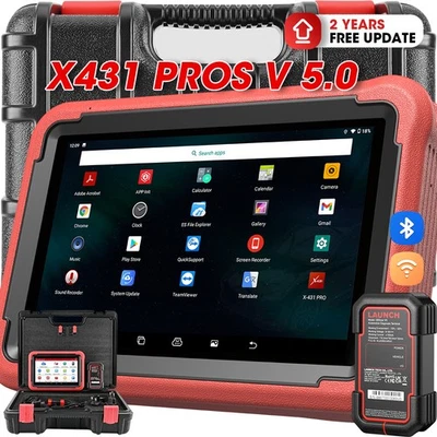 LAUNCH X431 PROS V V5.0 PRO5 Valise Diagnostic Auto Multimarque Tous Systèmes FR