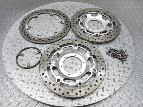 2005 03-09 Honda ST1300 ST1300P OEM Front Rear Brake Rotors Discs Bolts