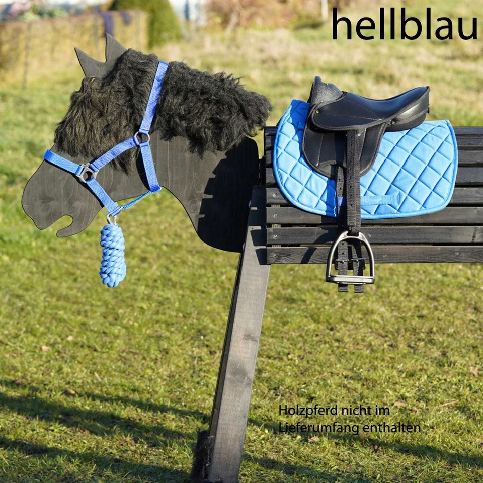 L-Sport Komplettset Sattel und Halfter Set für Holzpferd - Bild 3 von 4