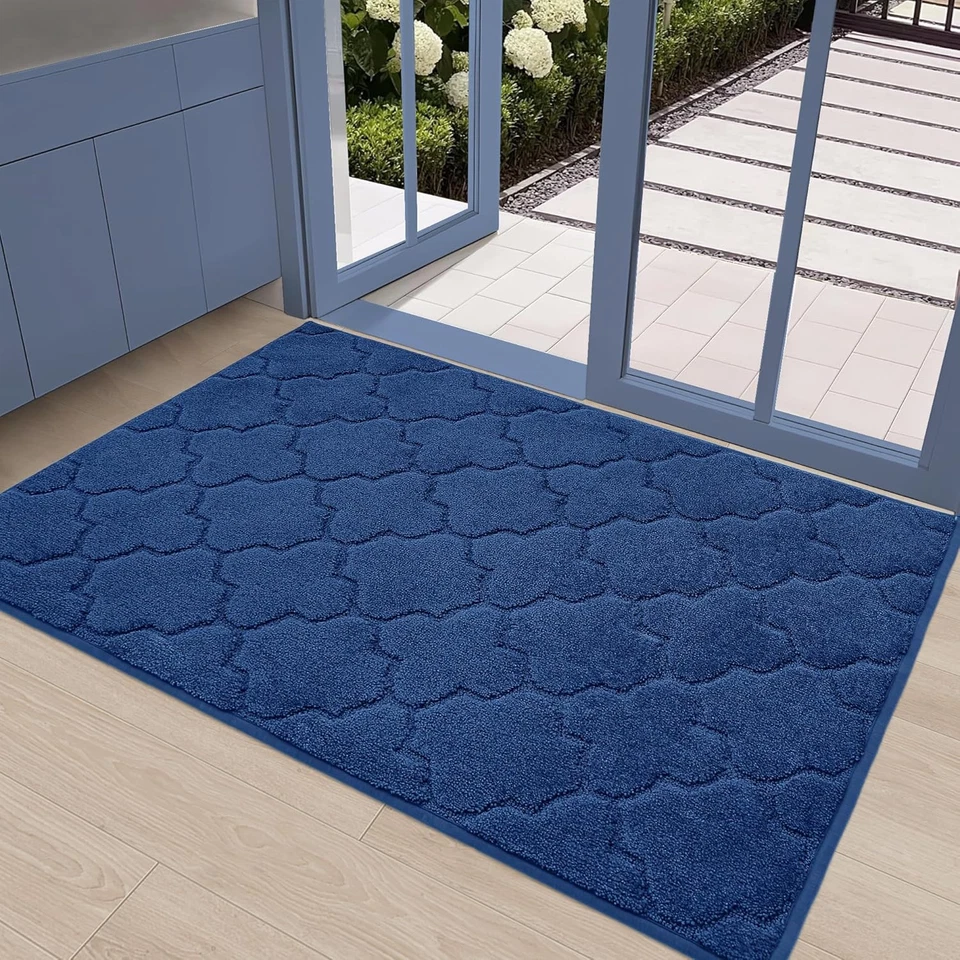 Non-Slip Entryway Mat for Pet Washable Dirt Trapping Door Rug Indoor/Outdoor Use - Image 2 of 4