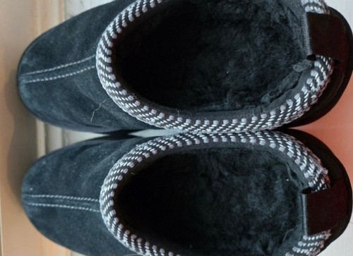 Schwarze Tazz Uggs Größe 8 Slipper Sandalen Hausschuhe - Bild 4 von 4