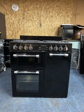 Leisure Chefmaster CC90F531K 90cm wide Dual Fuel Range Cooker with Gas Hob Black