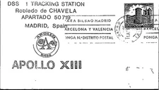1971 Madrid Cancel 11.04.1971 Apollo XIII DSS 1 Tracking Station - A01018