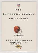 1992 Sunoco Cleveland Browns Hall of Fame Paul Warfield #10 HOF 0k0