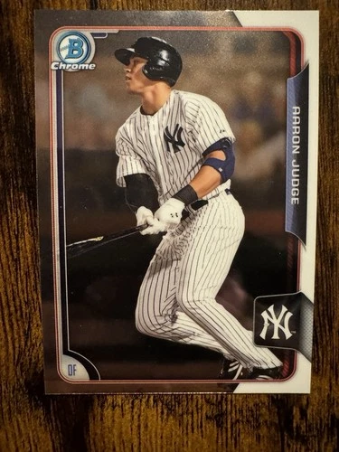 2015 Bowman Chrome Aaron Judge Rookie Card RC #150 New York Yankees