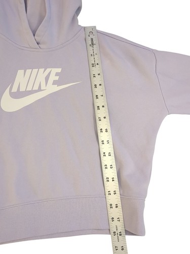 Girls Black And White Nike Hoodie Size XL - Picture 4 of 7