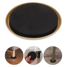  5 Pcs Small Furniture Sliders Moving Pads for Heavy Chair Carpet
