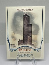 2012 Topps Allen and Ginter World's Tallest Buildings #WTB4 Willis Tower - BB