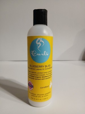 Curls Blueberry Bliss Reparative Leave In Conditioner 8 fl oz No Sulfates New