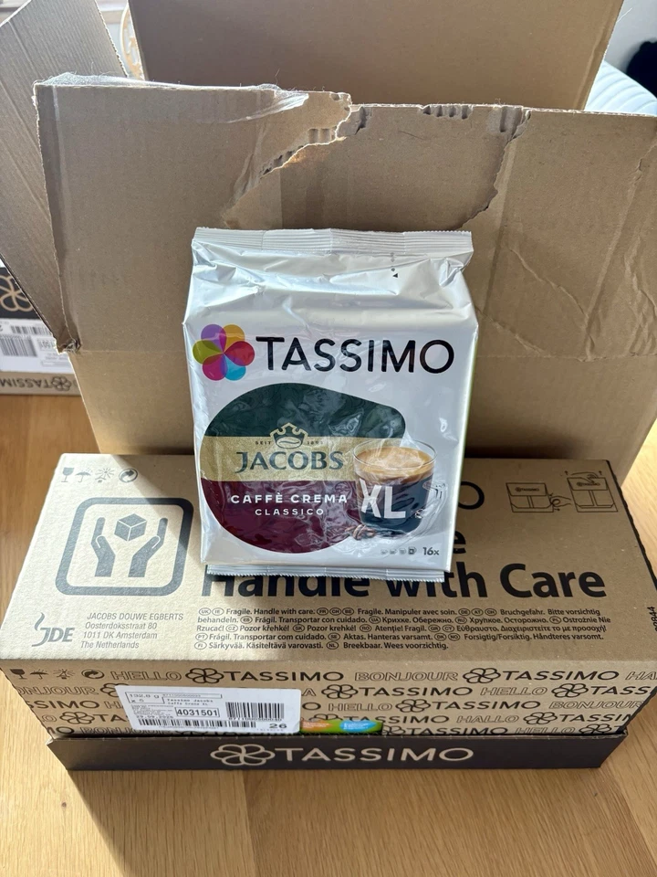 Jacobs Caffè Crema Classico XL Tassimo Kaffeekapseln - 6x16 Stück - Bild 3 von 4
