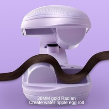 French Egg Roll Wave Curling Iron 32mm Adjustable Temperature Hair Waver Curler