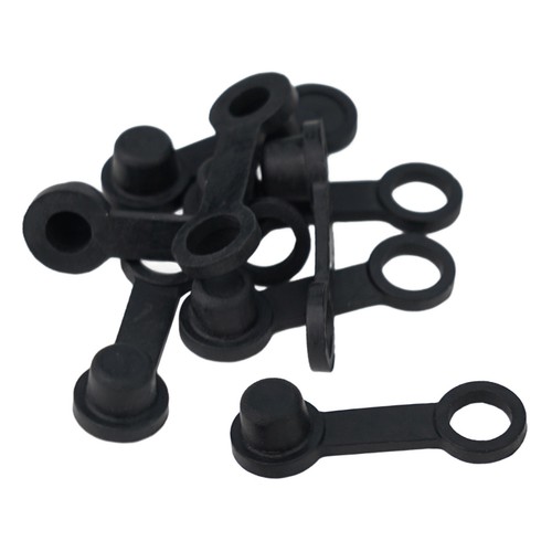 Bremsschraubverschluss Blute Nippelkappe Motorr?der Schwarz Staubschutz Neu - Picture 16 of 18