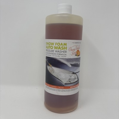 #ad *Sun Joe Pressure Washer Auto Snow Foam Detergent Home amp; Auto in Orange Vanilla $7.99