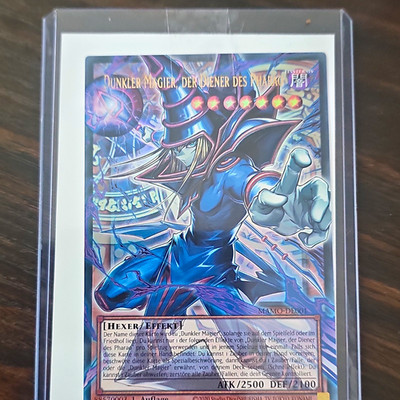Konami Yu-Gi-Oh! Dunkler Magier, der Diener des Pharao MAGO-DE001 DE 1.Aufl Foil