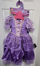 Disney Princess Rapunzel from Tangled Glow-in-the-Dark Costume Dress M