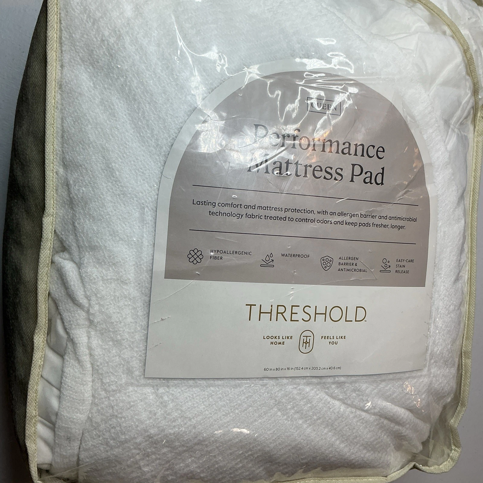 Threshold Performance Queen Performance Mattress Pad - Threshold 4 Way Stretch P