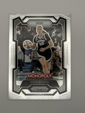 Kate Martin 2024 Panini Prizm Monopoly WNBA #40 RC Las Vegas Aces