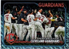 Jose Ramirez And Your Cleveland Guardians 2024 Topps 582 Montgomery Foil