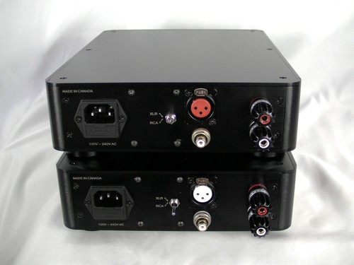 Two Hypex NC250MP 250W@4Ω Mono Block Power Amplifiers by RCVTech Made in Canada - Picture 6 of 10