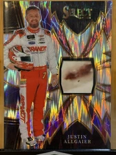 2024 Select Sparks Flash Prizm Relic Justin Allgaier JRM Xfinity #S-JAL