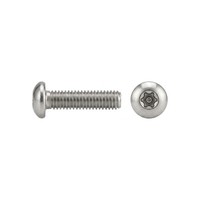 Iso 7380 Diebstahlhemmende Flachkopfschraube Vg M5X30 Edelstahl A2 Blank TX-TR
