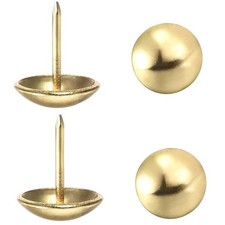Upholstery Tacks,100pack,nailhead Decorative Trim, Furniture Tacks for Gold