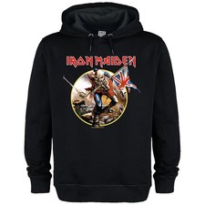 Image of Iron Maiden Unisex Adult Trooper Iron Maiden Hoodie GD2281