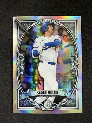 Shohei Ohtani 2026 Bowman Chrome Sterling Refractor #BST-6 Los Angeles Dodgers 