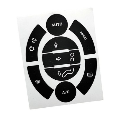 Button Repair Decal Sticker for Car Climate Controls Fits For 308 3008 5008