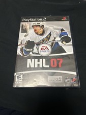 NHL 07 PS2 Playstation 2 Complete W/ Manual Untested, outside case dirty